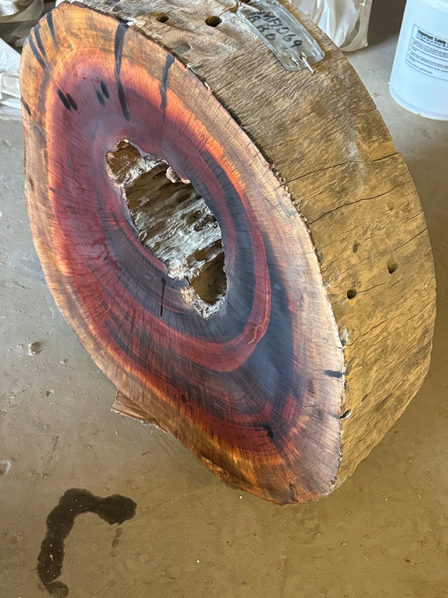 Exotic Tigerwood Stumps